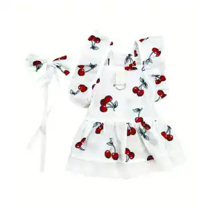 Vestido de cereza miniatura 6